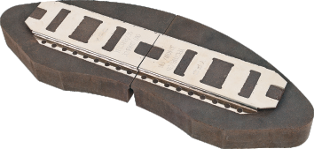 动车合成闸片 Composite Brake Pad for High-speed Train